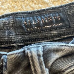 AllSaints Gray Denim Jeans
